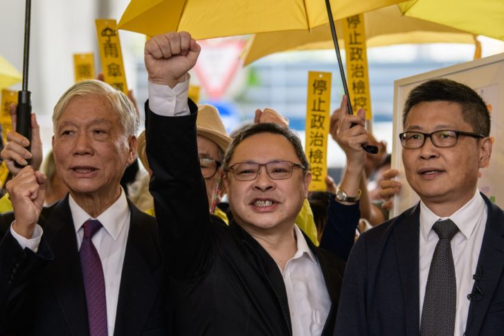 HONG KONG-CHINA-POLITICS-DEMOCRACY-DEMONSTRATION-TRIAL