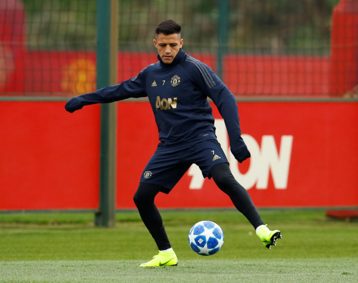 Champions League - Manchester United Training