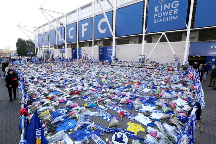 FILE PHOTO: Leicester City mourn and honour the victims of the helicopter crash