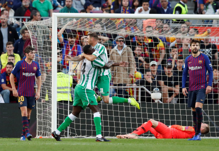 La Liga Santander - FC Barcelona v Real Betis