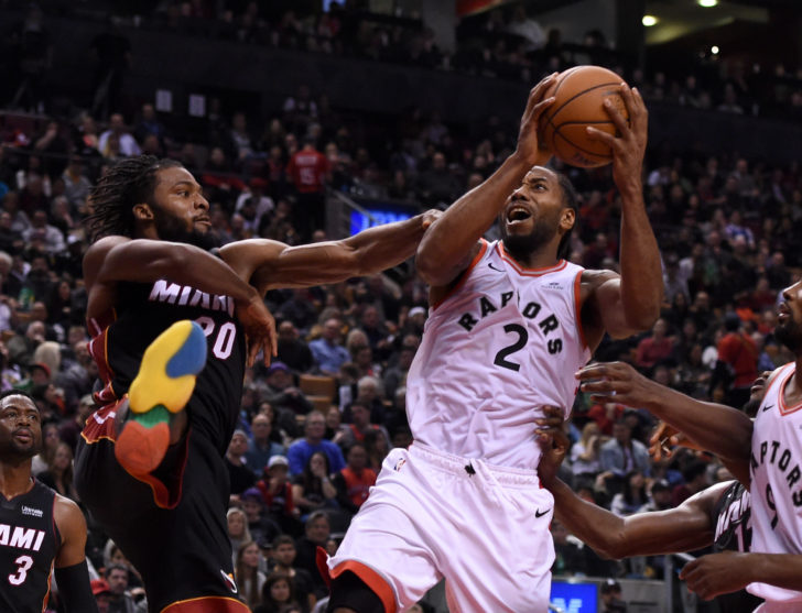 NBA: Miami Heat at Toronto Raptors