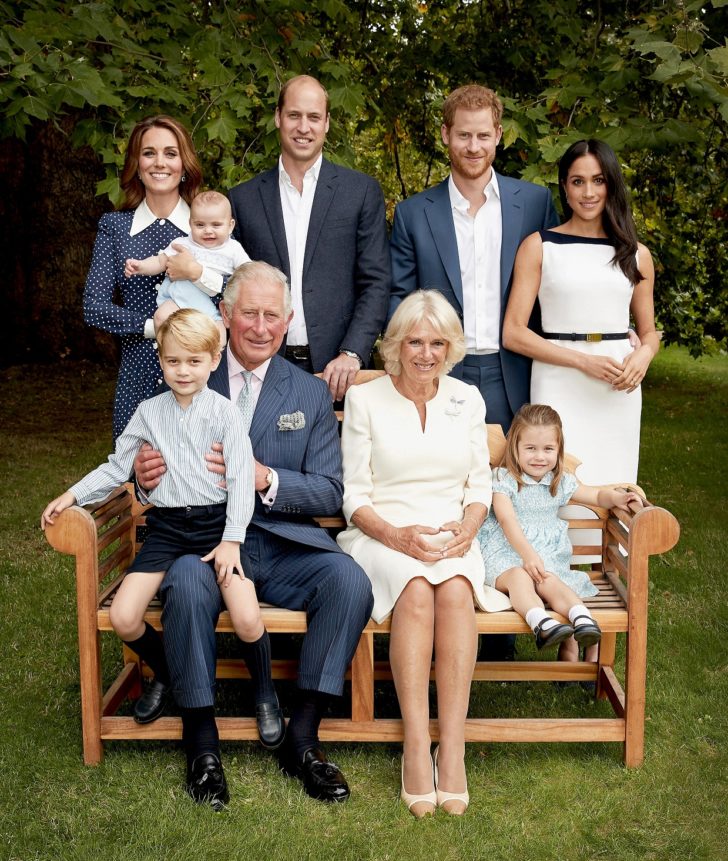 Prince of Wales Birthday Family Portrait