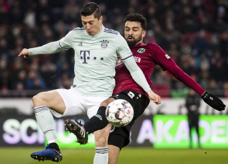 FBL-GER-BUNDESLIGA-HANOVER-BAYERN MUNICH