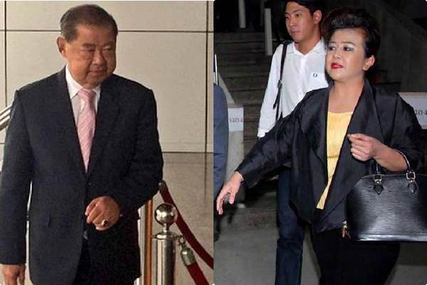 นายประชา โพธิพิพิธ หรือกำนันเซี๊ยะ นางเขมพร ภรรยา