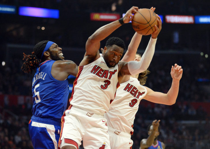 NBA: Miami Heat at Los Angeles Clippers