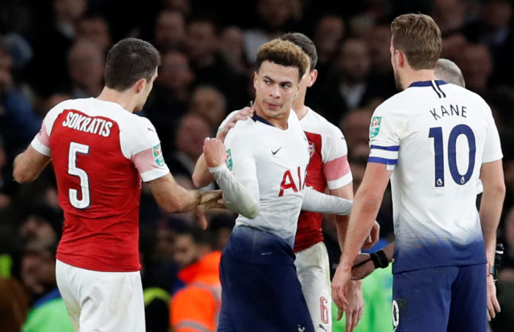 Carabao Cup Quarter-Final - Arsenal v Tottenham Hotspur