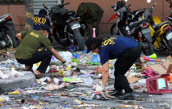 PHILIPPINES-CONFLICT-EXPLOSION