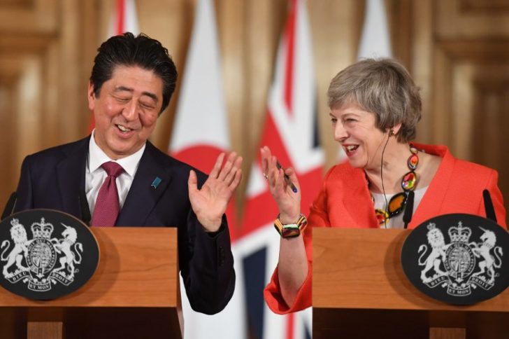 BRITAIN-JAPAN-POLITICS-DIPLOMACY