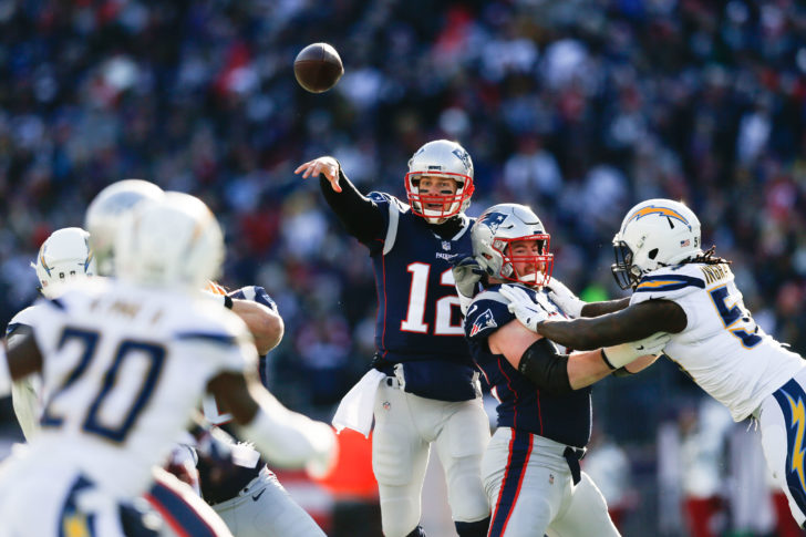 NFL: AFC Divisional Playoff-Los Angeles Chargers at New England Patriots