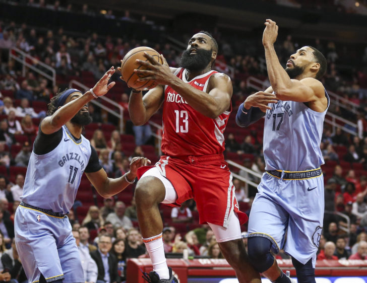 NBA: Memphis Grizzlies at Houston Rockets