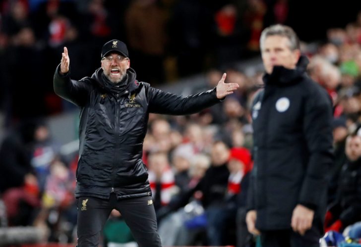 Premier League - Liverpool v Leicester City