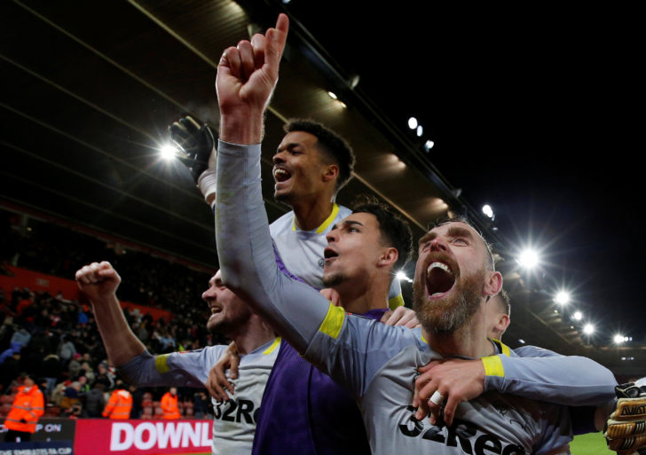 FA Cup Third Round Replay - Southampton v Derby County