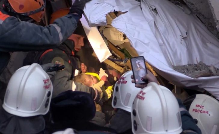 RUSSIA-ACCIDENT-GAS-EXPLOSION