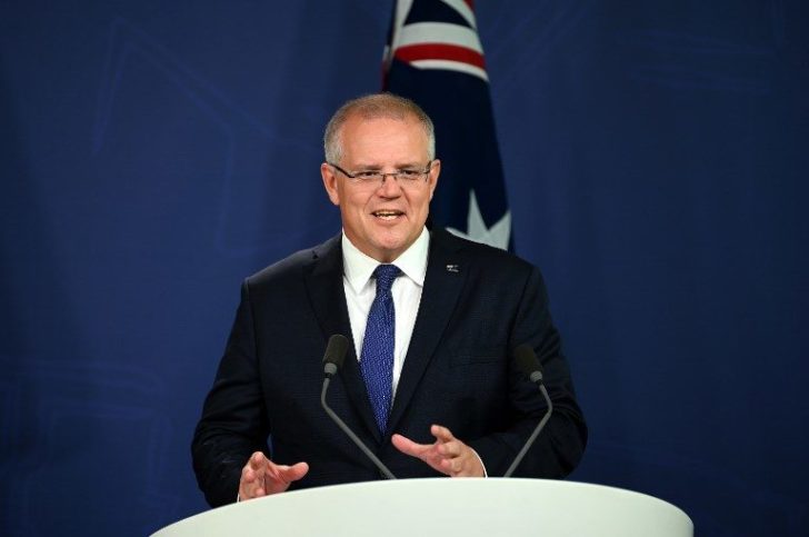 AUSTRALIA-WEATHER-FLOODS-MORRISON