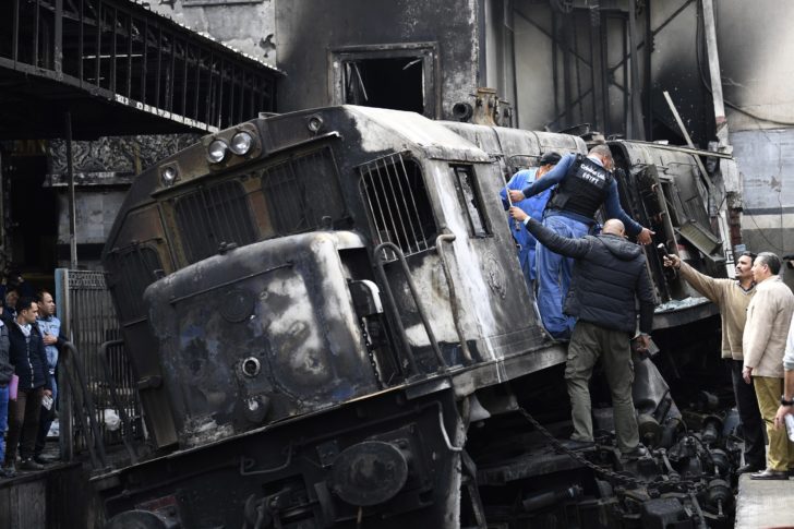 EGYPT-TRAIN-ACCIDENT