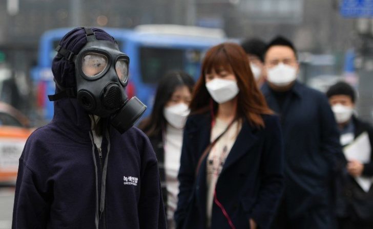 SKOREA-WEATHER-POLLUTION