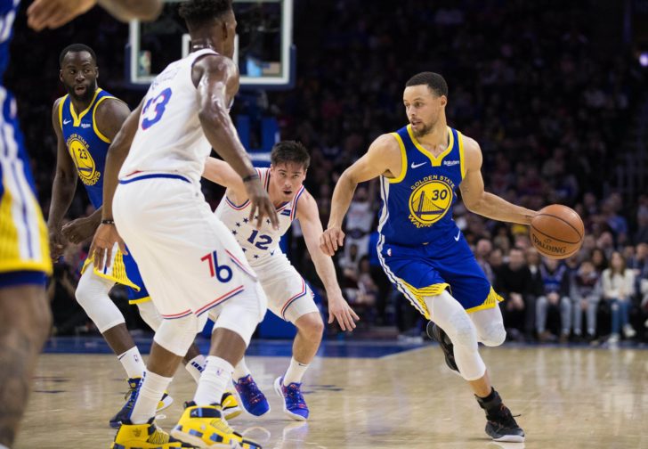 NBA: Golden State Warriors at Philadelphia 76ers
