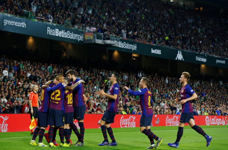 La Liga Santander - Real Betis v FC Barcelona