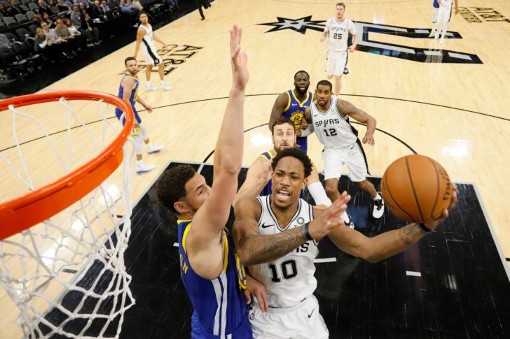 NBA: Golden State Warriors at San Antonio Spurs