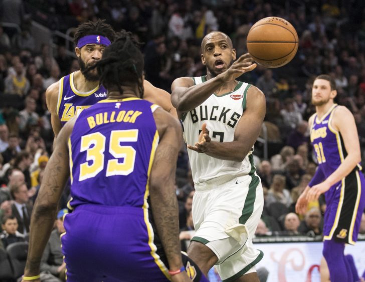 NBA: Los Angeles Lakers at Milwaukee Bucks