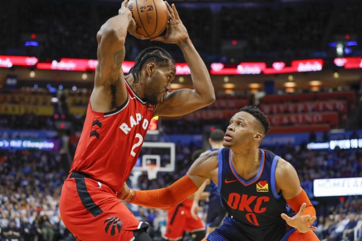 NBA: Toronto Raptors at Oklahoma City Thunder