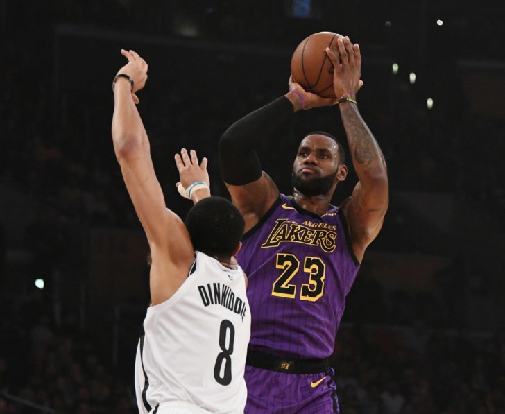 NBA: Brooklyn Nets at Los Angeles Lakers