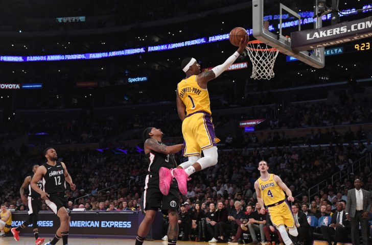 NBA: Washington Wizards at Los Angeles Lakers