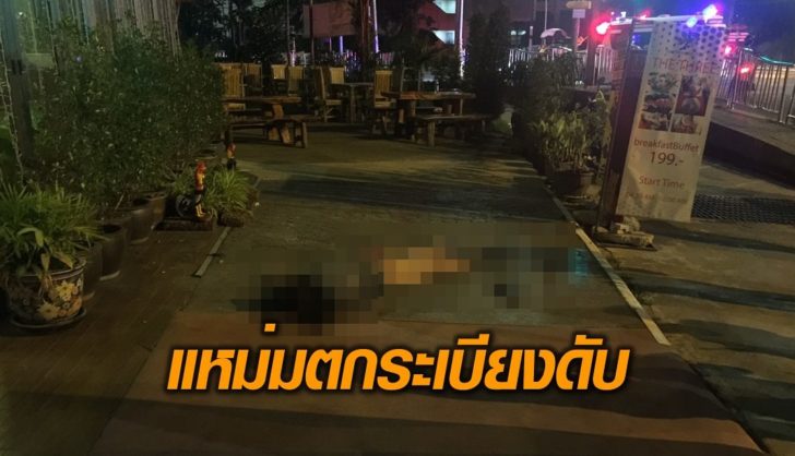 แหม่มตกระเบียง