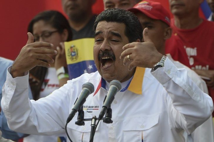 VENEZUELA-CRISIS-MADURO-DEMO