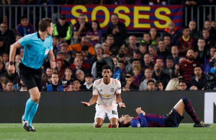 Champions League Quarter Final Second Leg - FC Barcelona v Manchester United