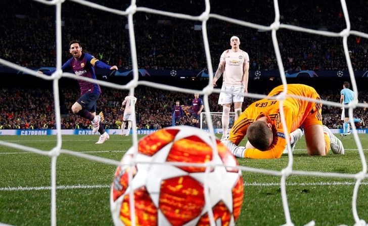 Champions League Quarter Final Second Leg - FC Barcelona v Manchester United