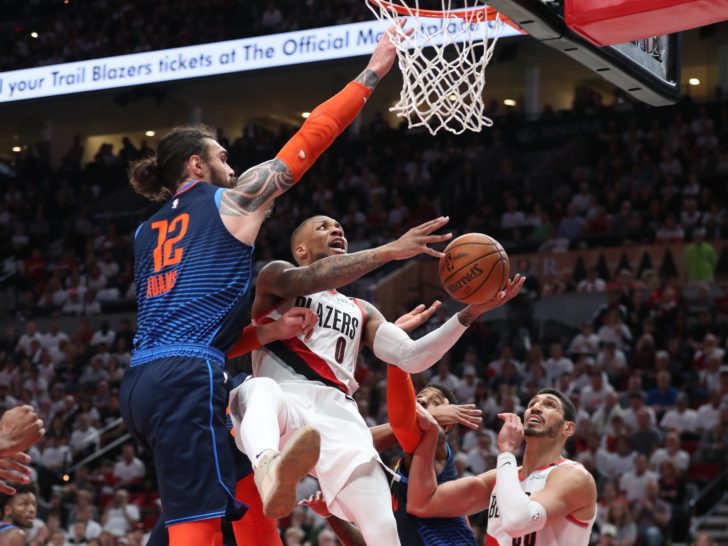 NBA: Playoffs-Oklahoma City Thunder at Portland Trail Blazers