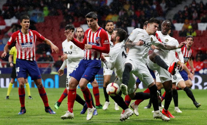 La Liga Santander - Atletico Madrid v Valencia