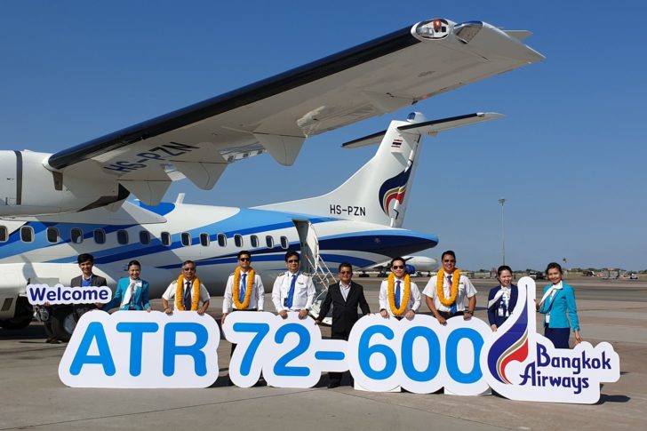 Bangkok Airways welcomes its latest ATR 72-600