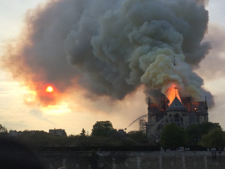 FRANCE-FIRE-NOTRE DAME