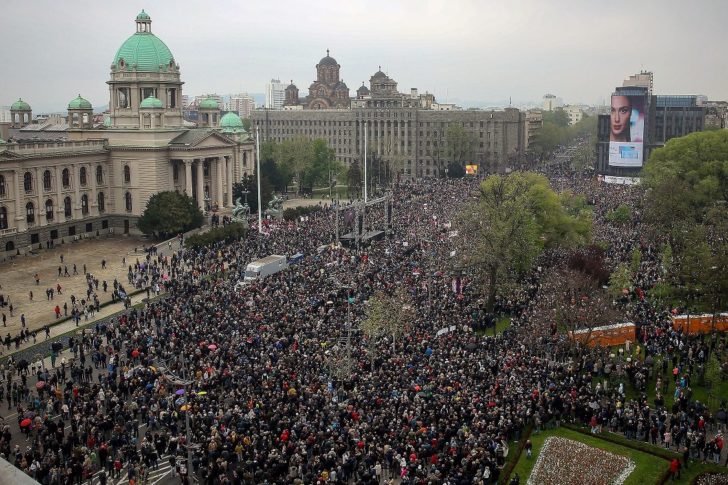 SERBIA-POLITICS-DEMO-DEMOCRACY