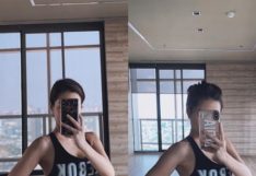 ‘ลีเดีย’ อวดกล้ามท้อง ขณะท้อง 5 เดือน