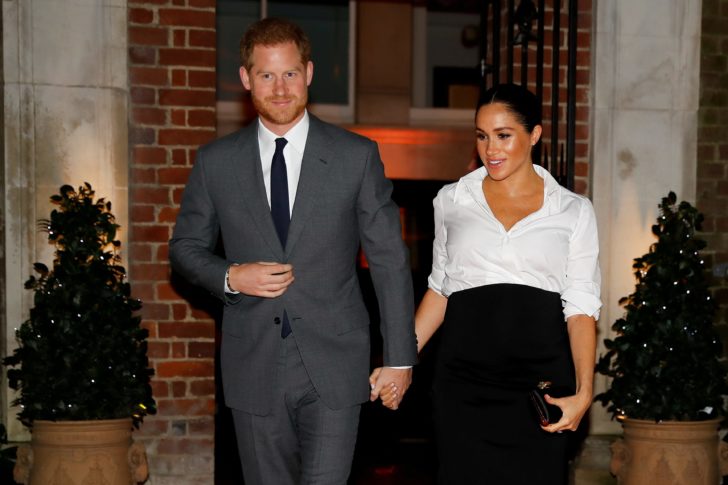 FILE PHOTO: Britain's Prince Harry and Meghan, Duchess of Sussex, attend the Endeavour Fund Awards in the Drapers' Hall in London
