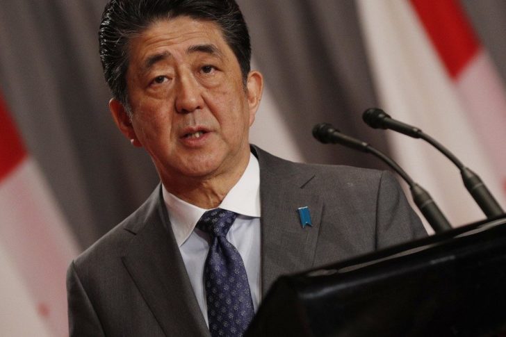 Japan's Prime Minister Shinzo Abe visits