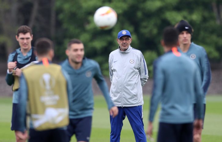 Europa League - Chelsea Training