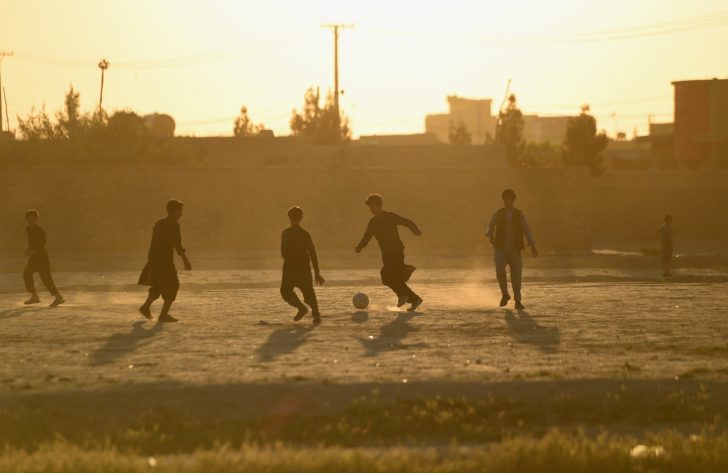 AFGHANISTAN-CHILDREN-FOOTBALL