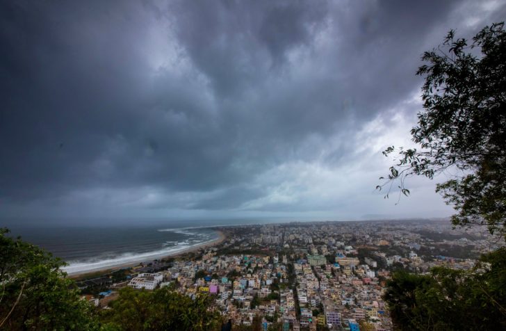 Clouds loom ahead of cyclone Fani in Visakhapatnam