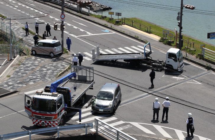 JAPAN-ACCIDENT-CHILDREN