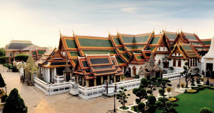 หมู่พระมหามณเฑียร ตั้งอยู่ในเขตพระราชฐานชั้นใน
