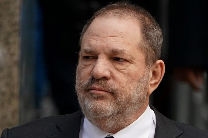 FILE PHOTO - Film producer Harvey Weinstein departs after a hearing to change his counsel at New York Supreme court in the Manhattan borough of New York City