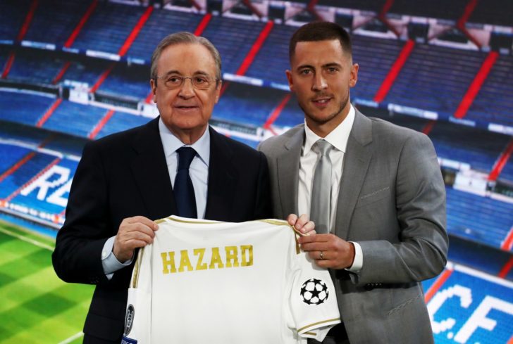 Real Madrid Unveil Eden Hazard