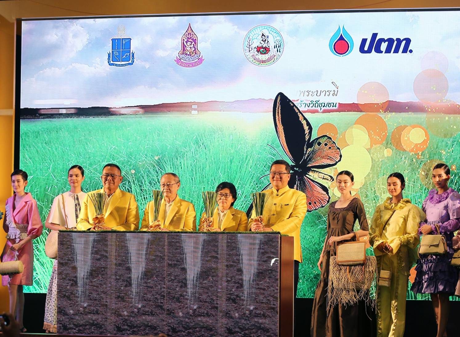รณรงค์การใช้หญ้าแฝก
