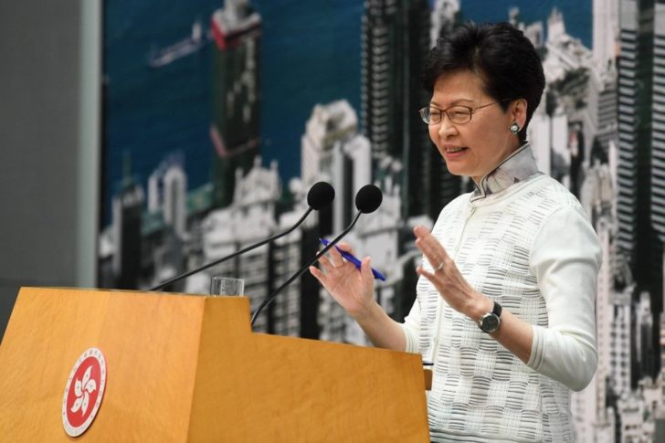 HONG KONG-CHINA-POLITICS-EXTRADITION
