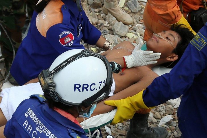 CAMBODIA-ACCIDENT-BUILDING-CHINA