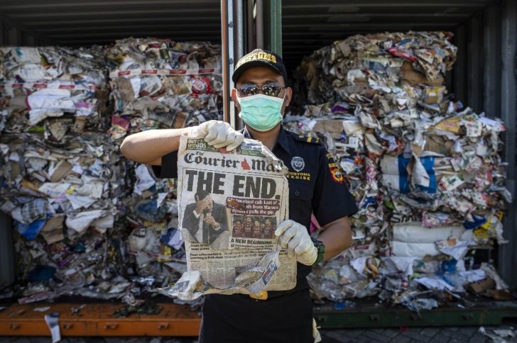 INDONESIA-AUSTRALIA-ENVIRONMENT-WASTE